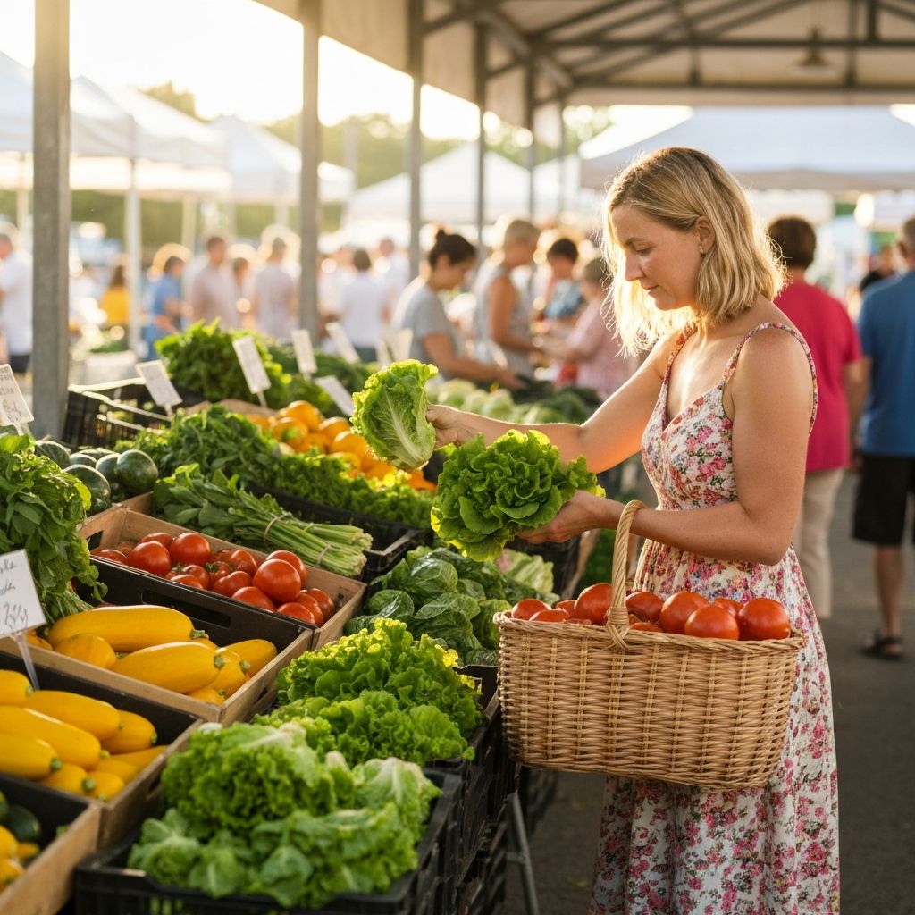 Gesunde Lebensmittelauswahl